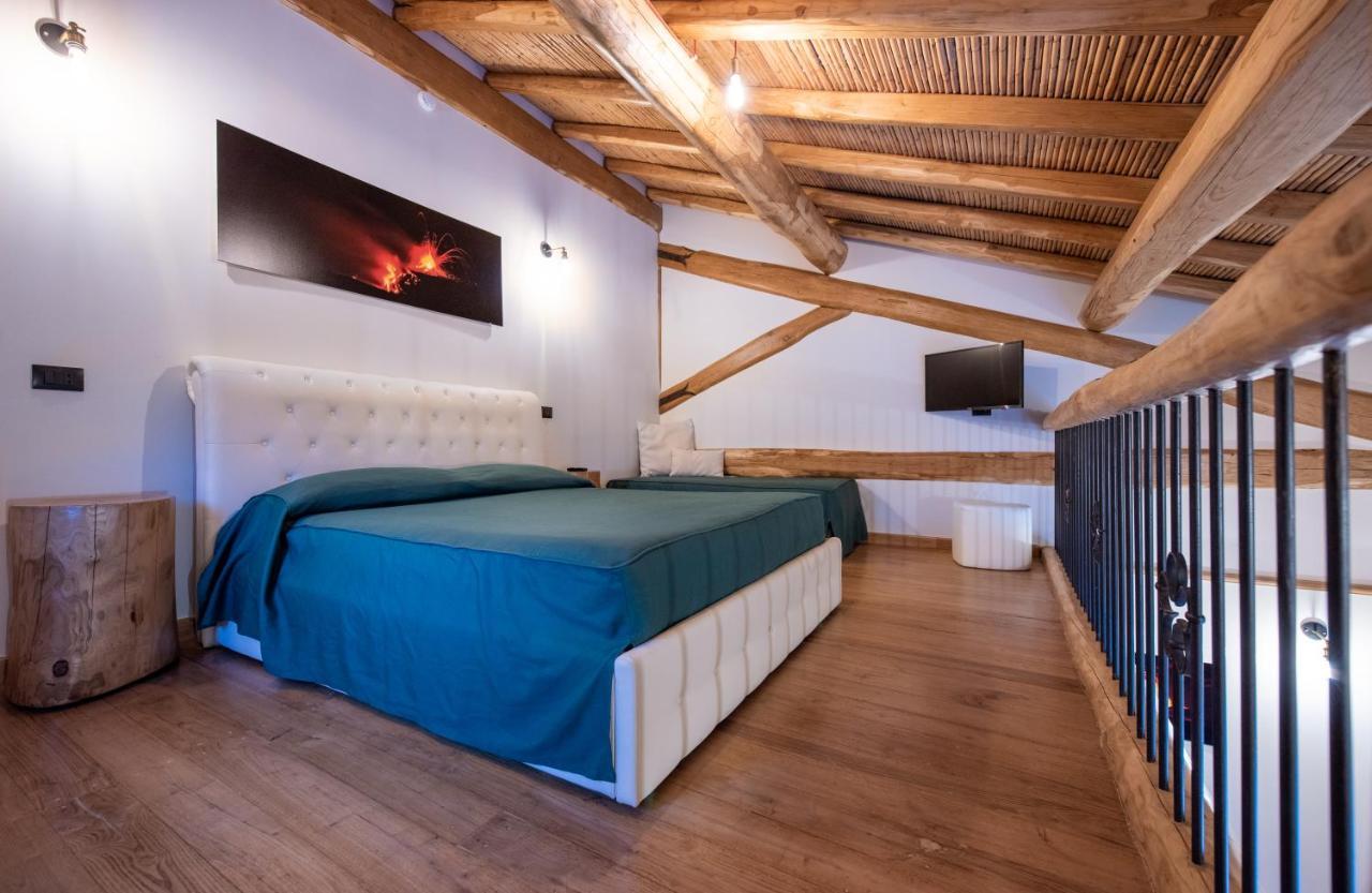 Etna Quota Mille Boutique Hotel, Typical Sicilian Food & Wine Randazzo Exterior foto